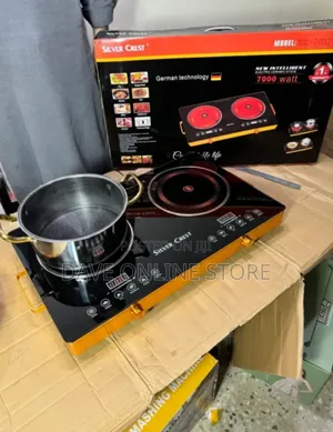 Silver Crest Infrared Double Burner, 7000w(3500w Each ,Infared Cooker