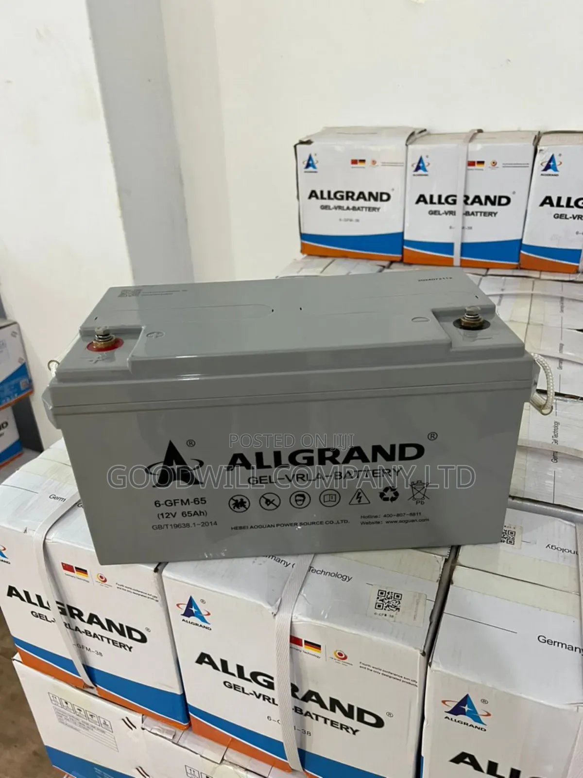 65ah Pure Gel Battery Gygd6090