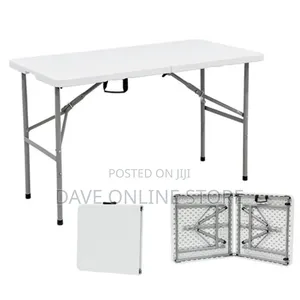 Portable Lightweight Metal Foldable Outdoor Rectangular Picnic Table