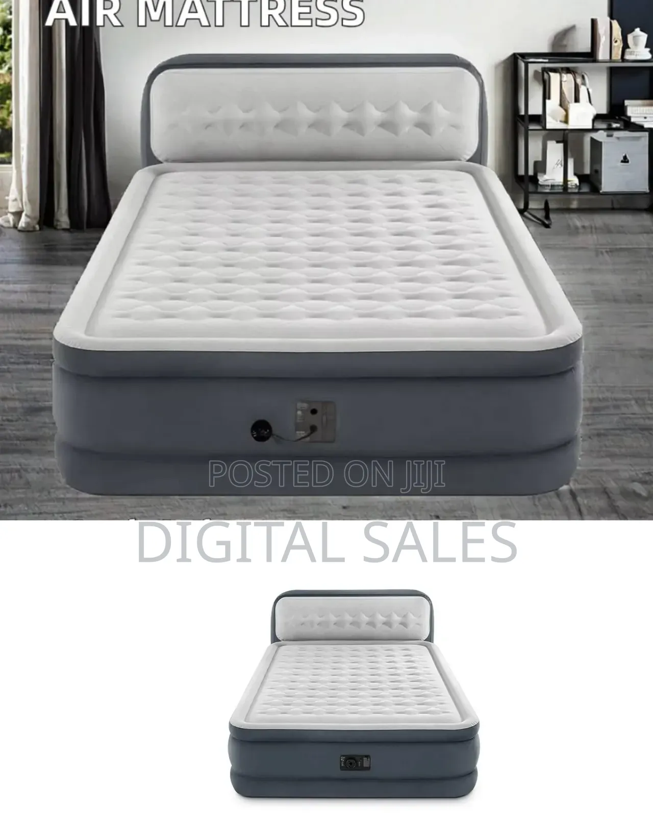 Executive Air Mattress With Bed .5*6*18iches