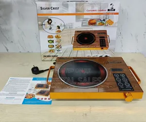 Silver Crest Electric 3500w Touch Control Stove Multifunctional 0