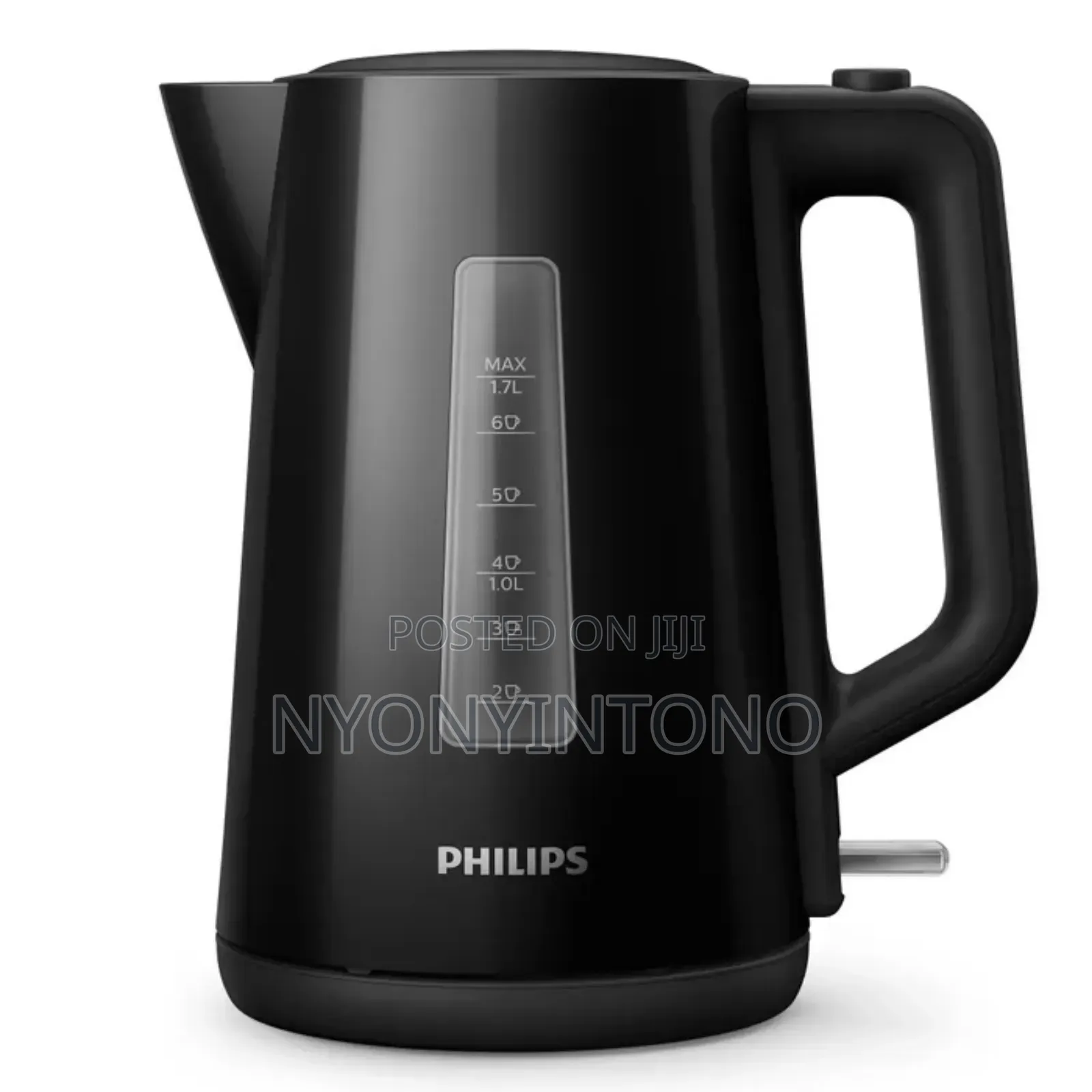 Philips Black Plastic Automatic Cordless Water Kettle 3000 Series
