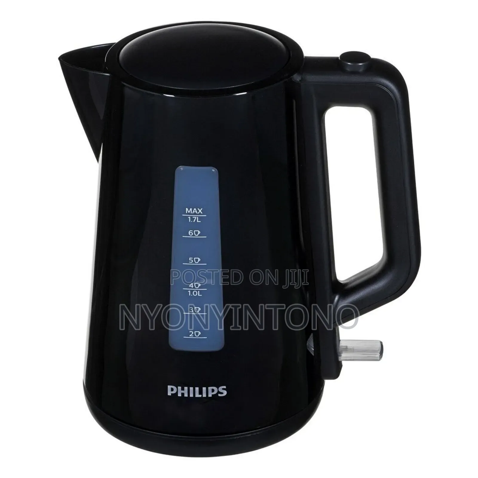 Philips Black Plastic Automatic Cordless Water Kettle 3000 Series