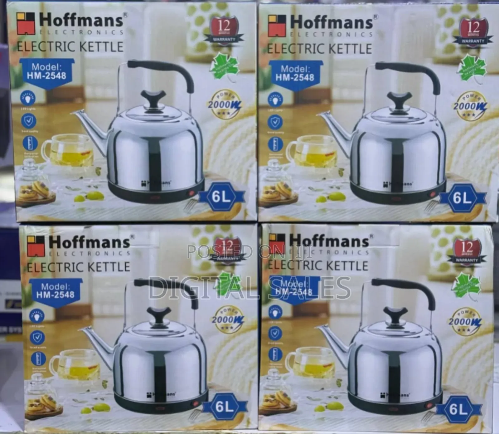 Hoffmans Hm-2548 Electric Kettles