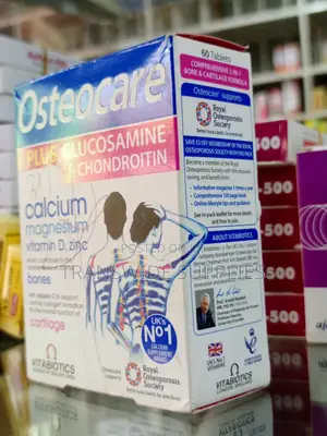 Osteocare Plus Glucosamine Chrondrotin 60tabs -for Bones Cartilage