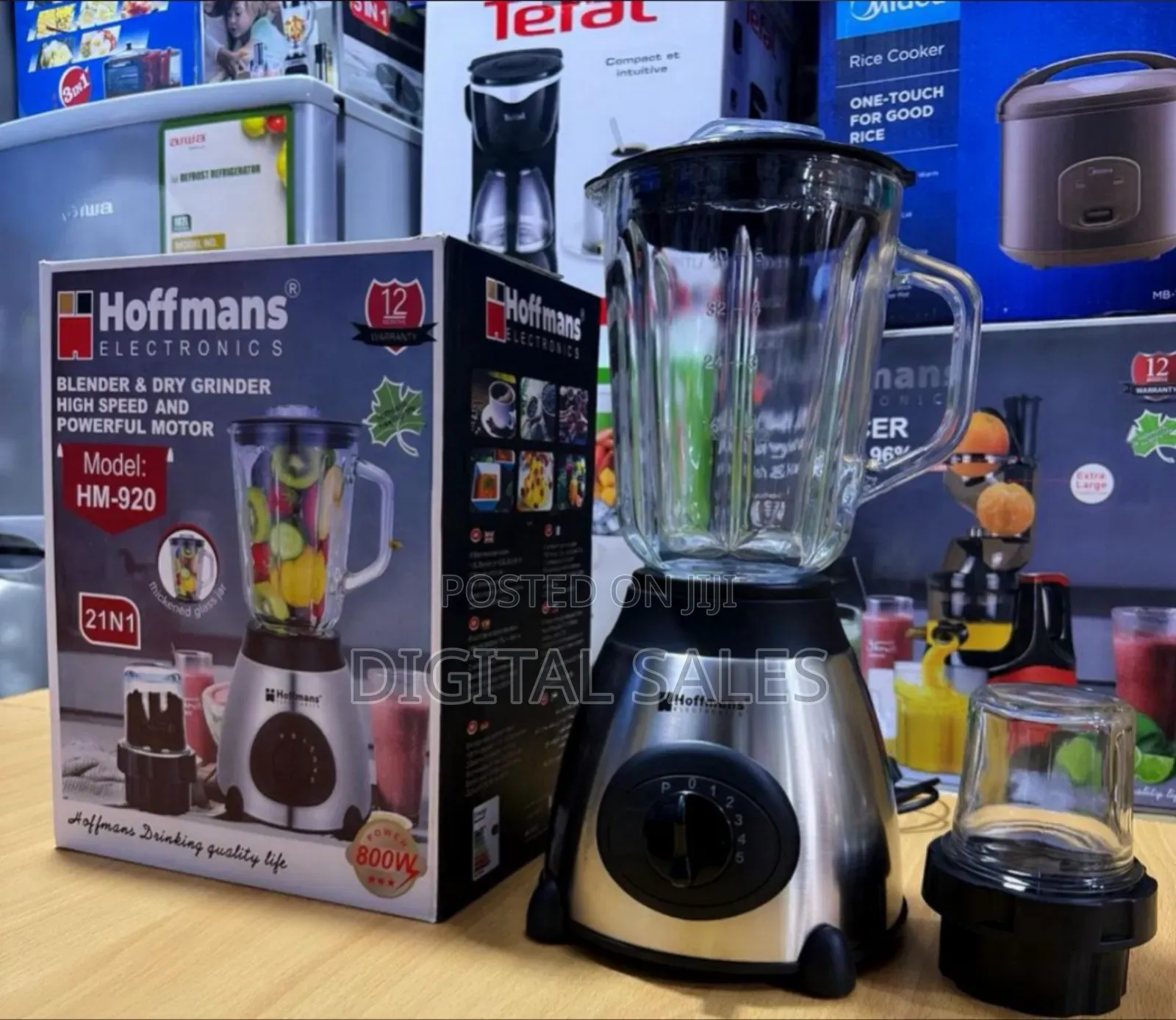 Hoffmans Glass Blender Hm920,