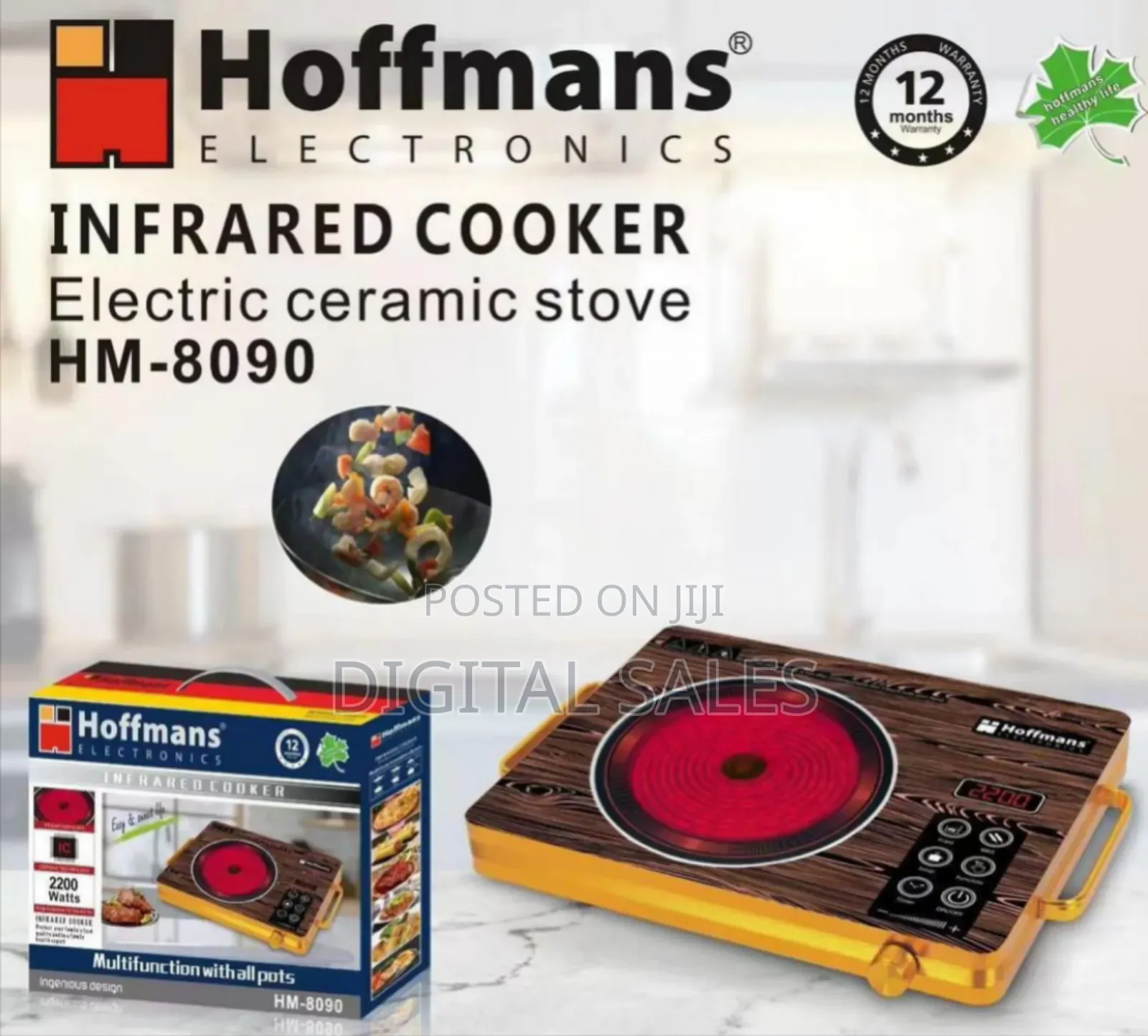 Hoffman's Infrared Cooker _Ceramic Cooker,Fast Cooking