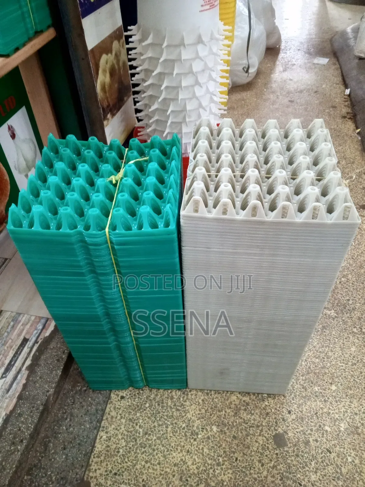 Large Plastic Egg Storage Trays