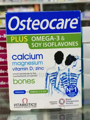 Osteocare Plus Omega-3 Soy Isoflavones, Calcium - For Healthy Bones