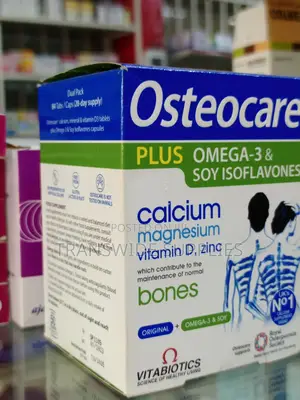 Osteocare Plus Omega-3 Soy Isoflavones, Calcium - For Healthy Bones