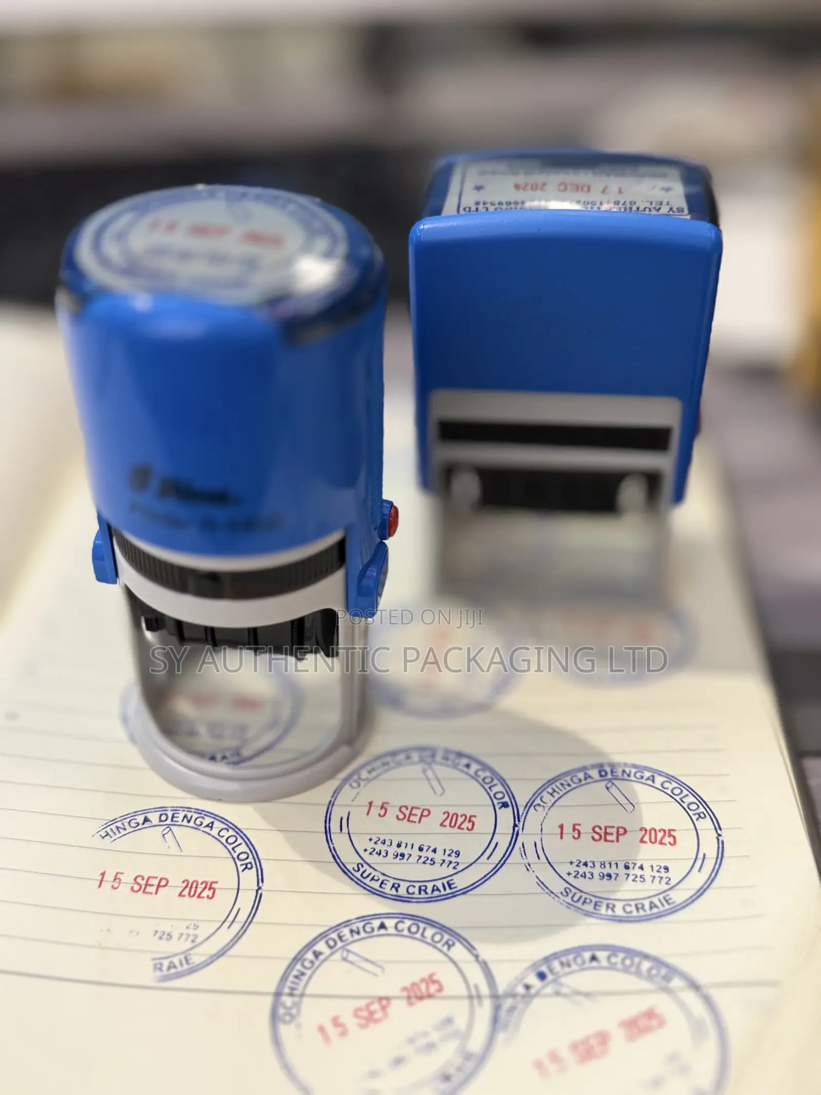 Office Dated Selfink Stamps