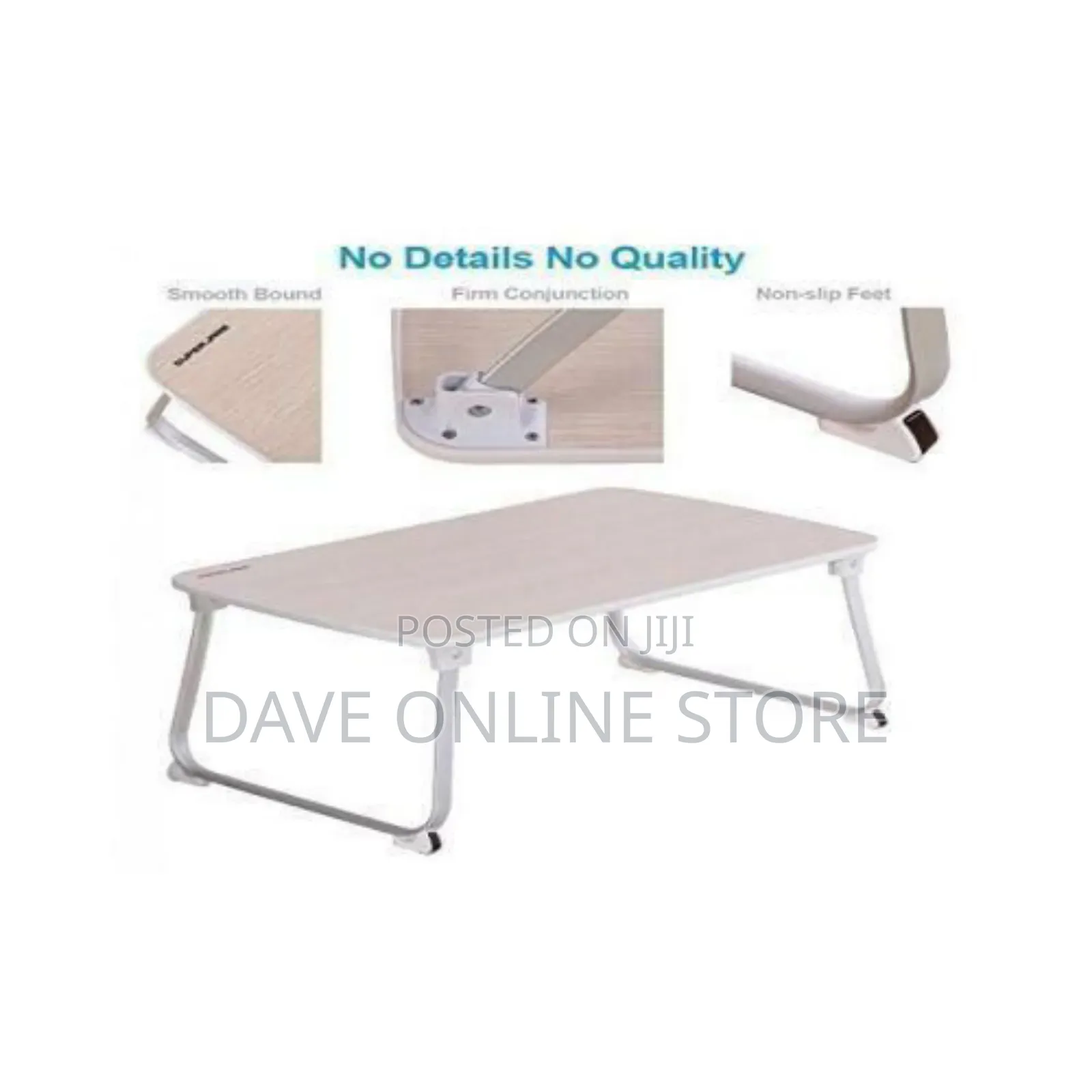 Lasa Folding Laptop Table – Adjustable Desk for Bed, Couch Study