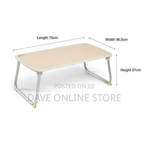 Lasa Folding Laptop Table – Adjustable Desk for Bed, Couch Study
