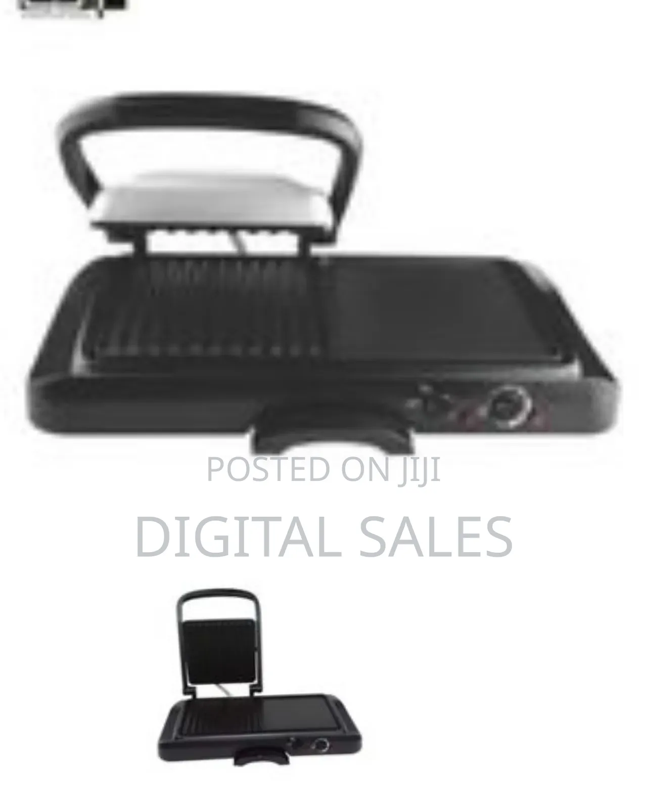 DSP 2 In1 Ielectric Grill Portable Nonstick Barbecue Press Machine
