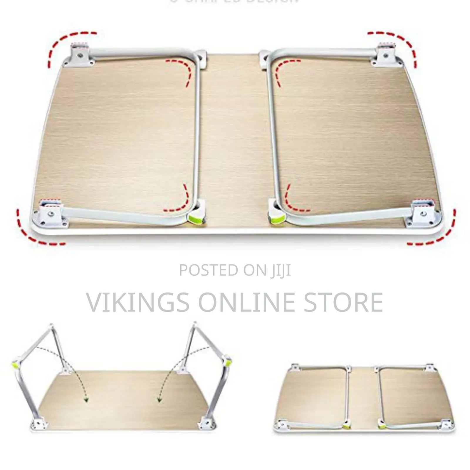 Folding Table Rectangle, Size : 36×70×27.5cm) Lofty