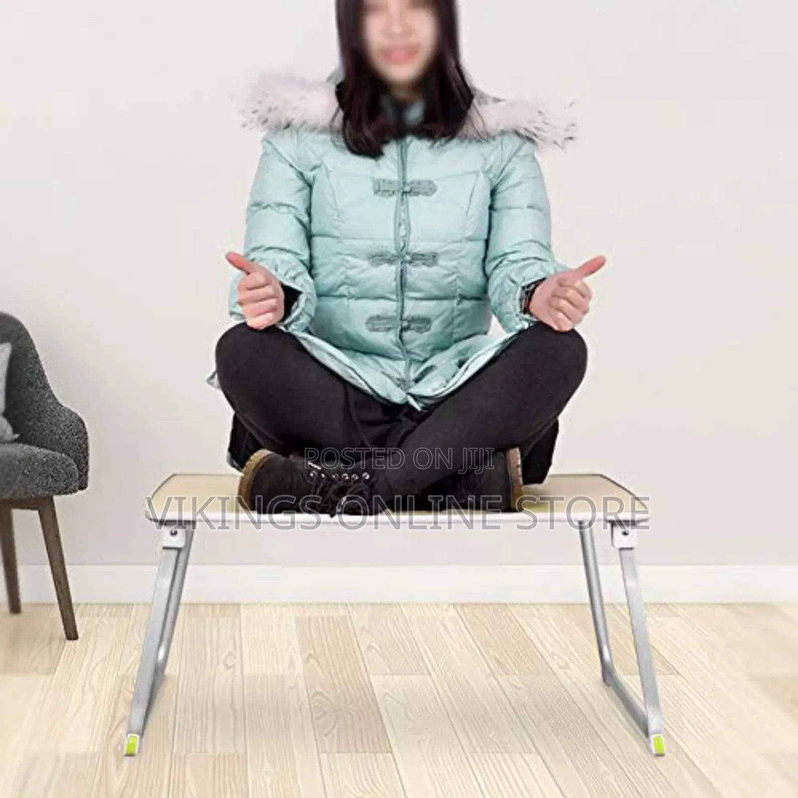 Folding Table Rectangle, Size : 36×70×27.5cm) Lofty