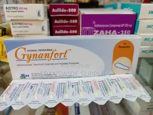 Gynanfort 10 Vaginal Pessaries - For Relieve of Candida Itchy Vagina