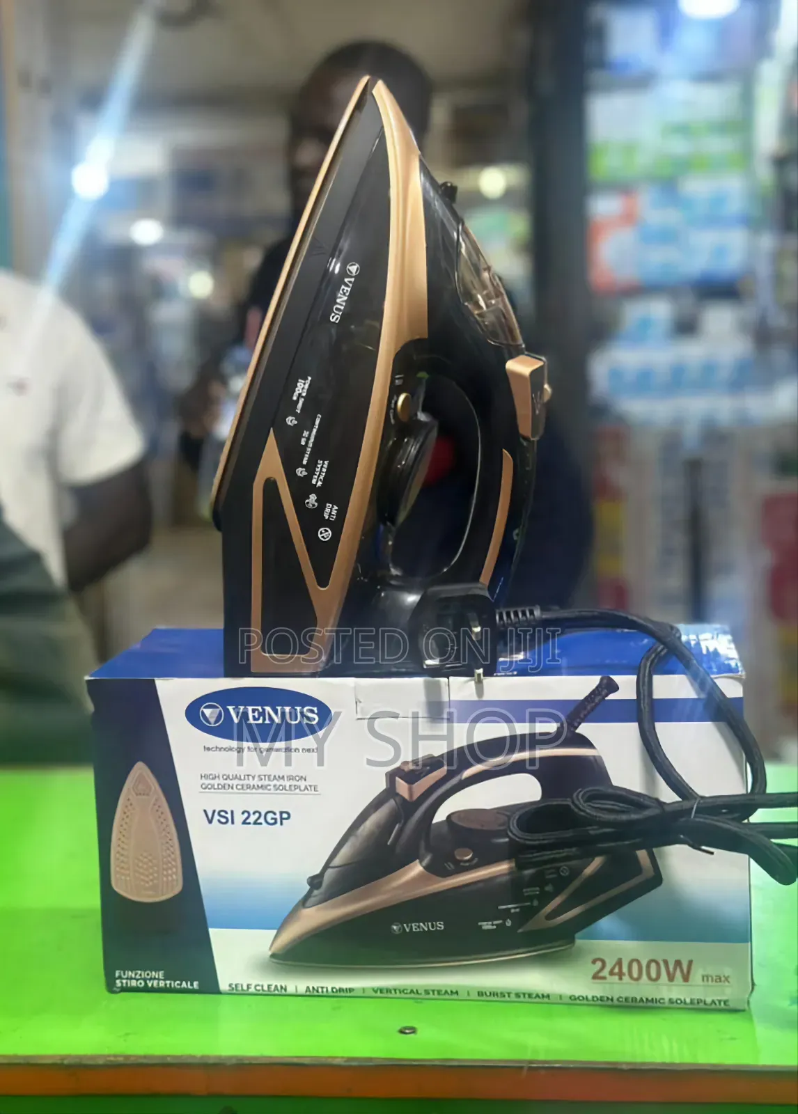 Steaming Flat Iron