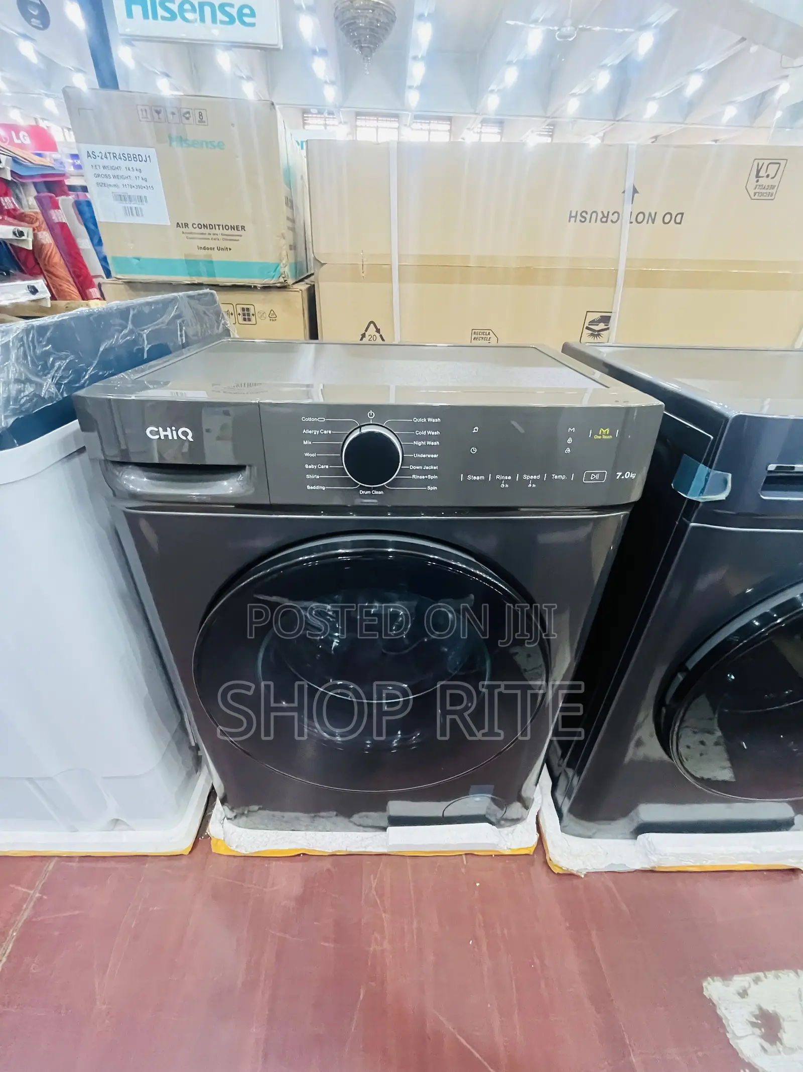 Chiq 7 KGS Front Loader Washing Machine Automatic