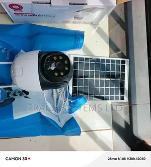 CCTV Cameras Powered by Solar Energy