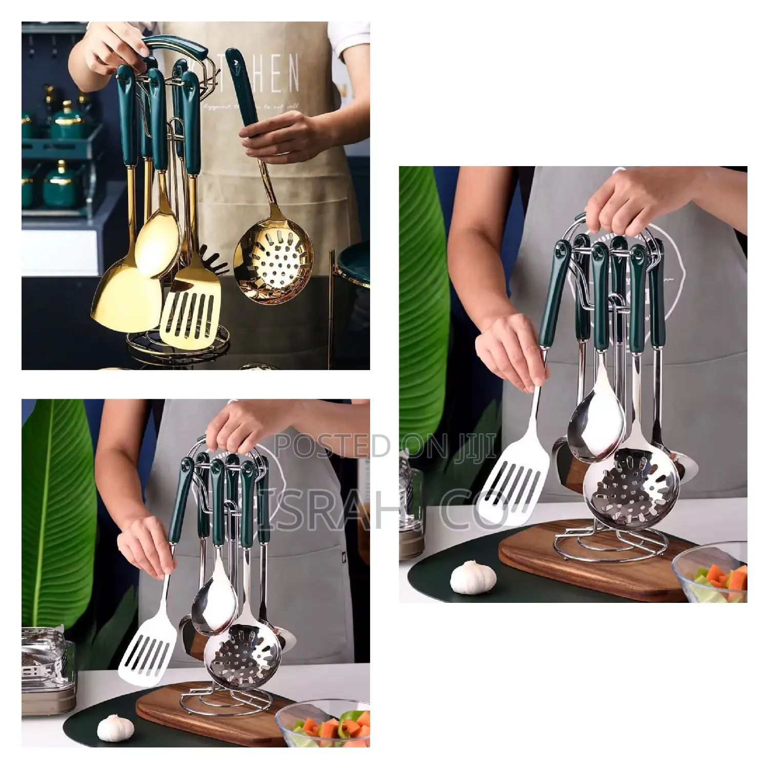 Innovative Non -Magnetic Stainless Steel Kitchenware Set