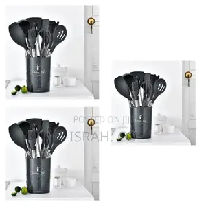 Silicone Cooking Utensils Set 14 PCS Kitchen Utensils Set