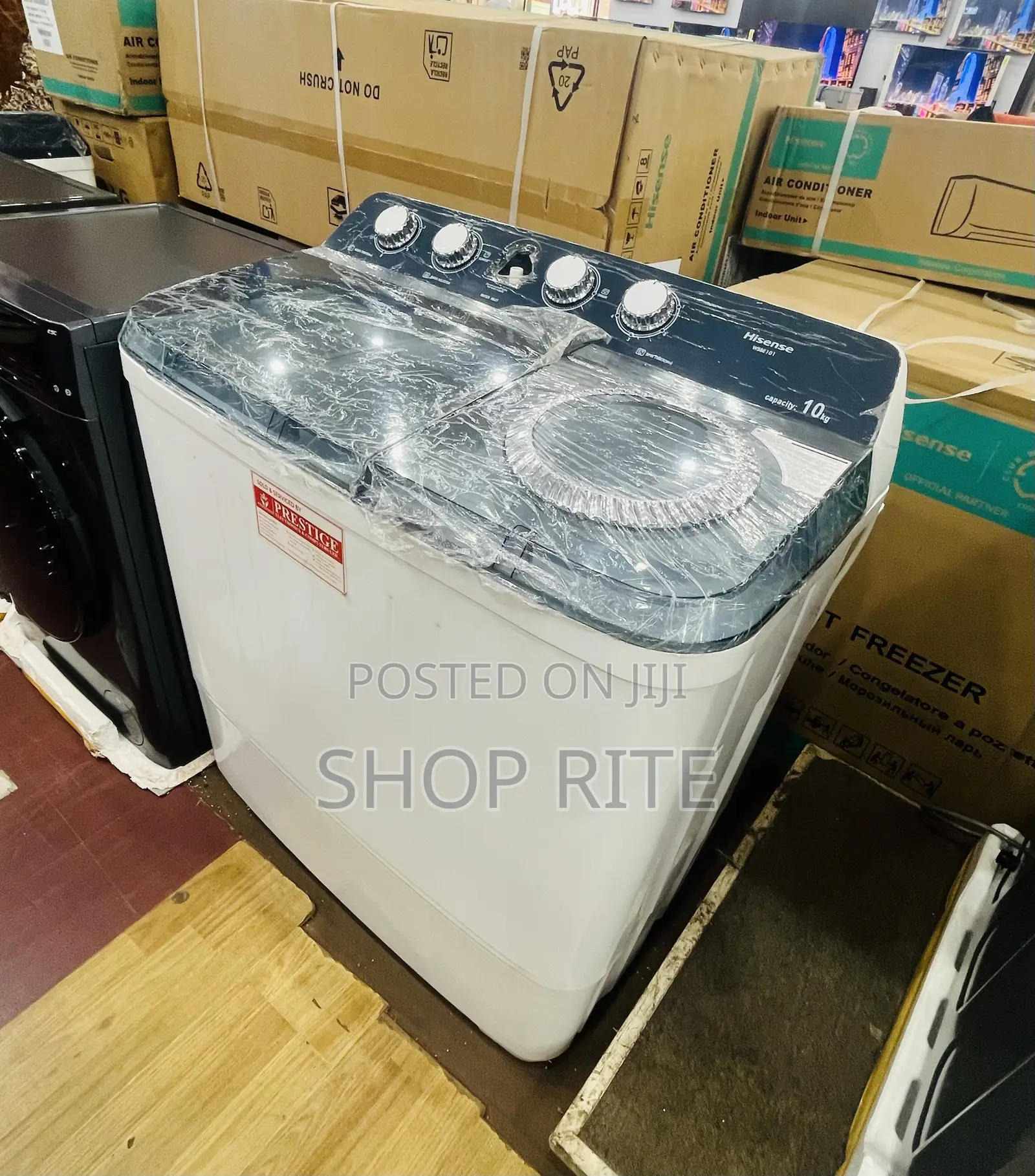 Hisense 10 KGS Top Loader Twin Tub Washing Machine