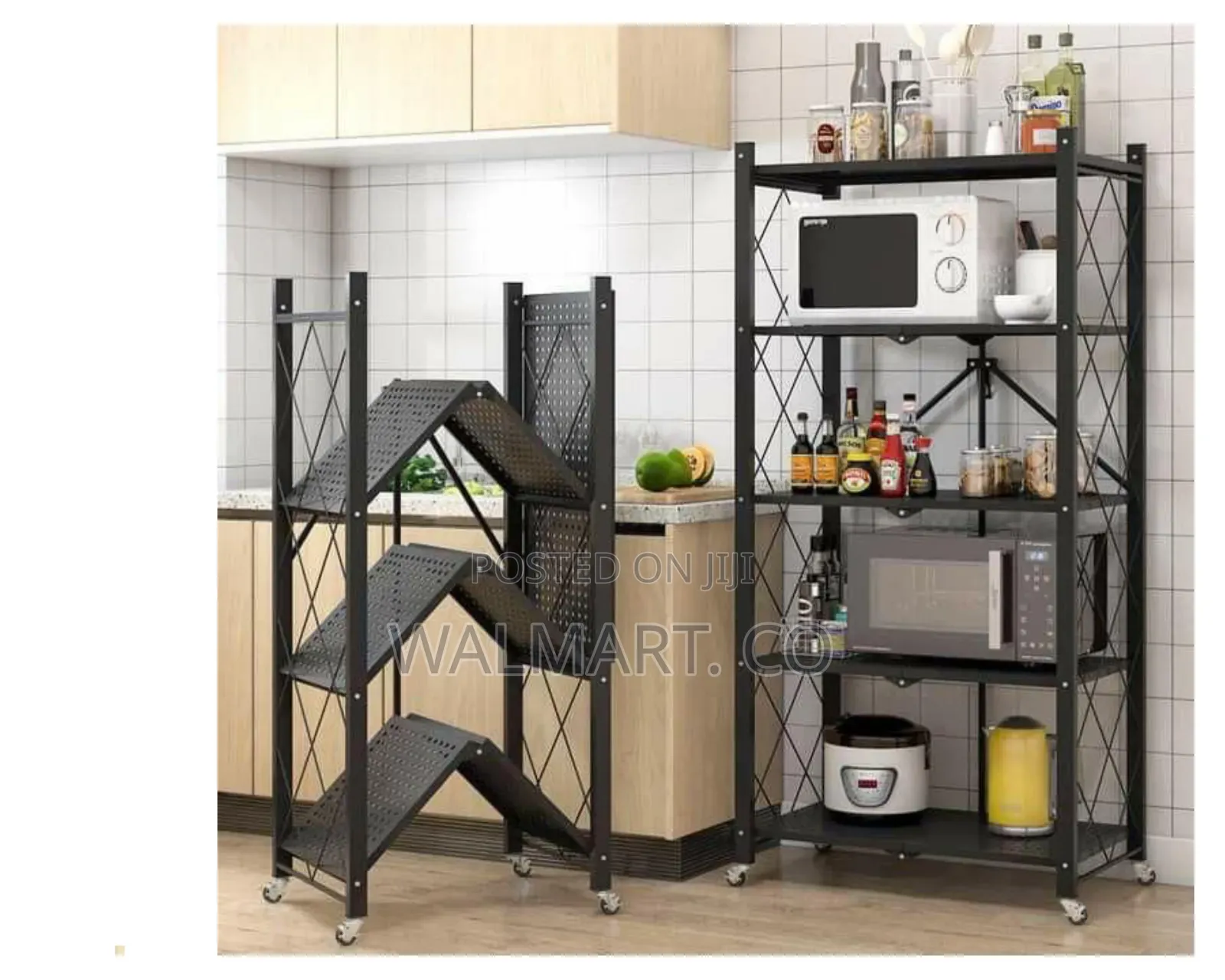 5 Layer Foldable Kitchen Rack
