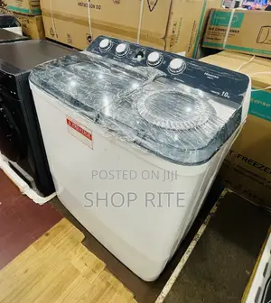 Brand New Hisense 10 KGS Top Loader Twin Tub Washing Machines