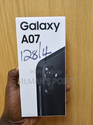 New Samsung Galaxy A07 4G 128 GB Black