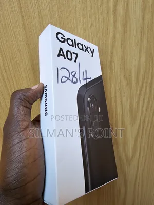 New Samsung Galaxy A07 4G 64 GB Black