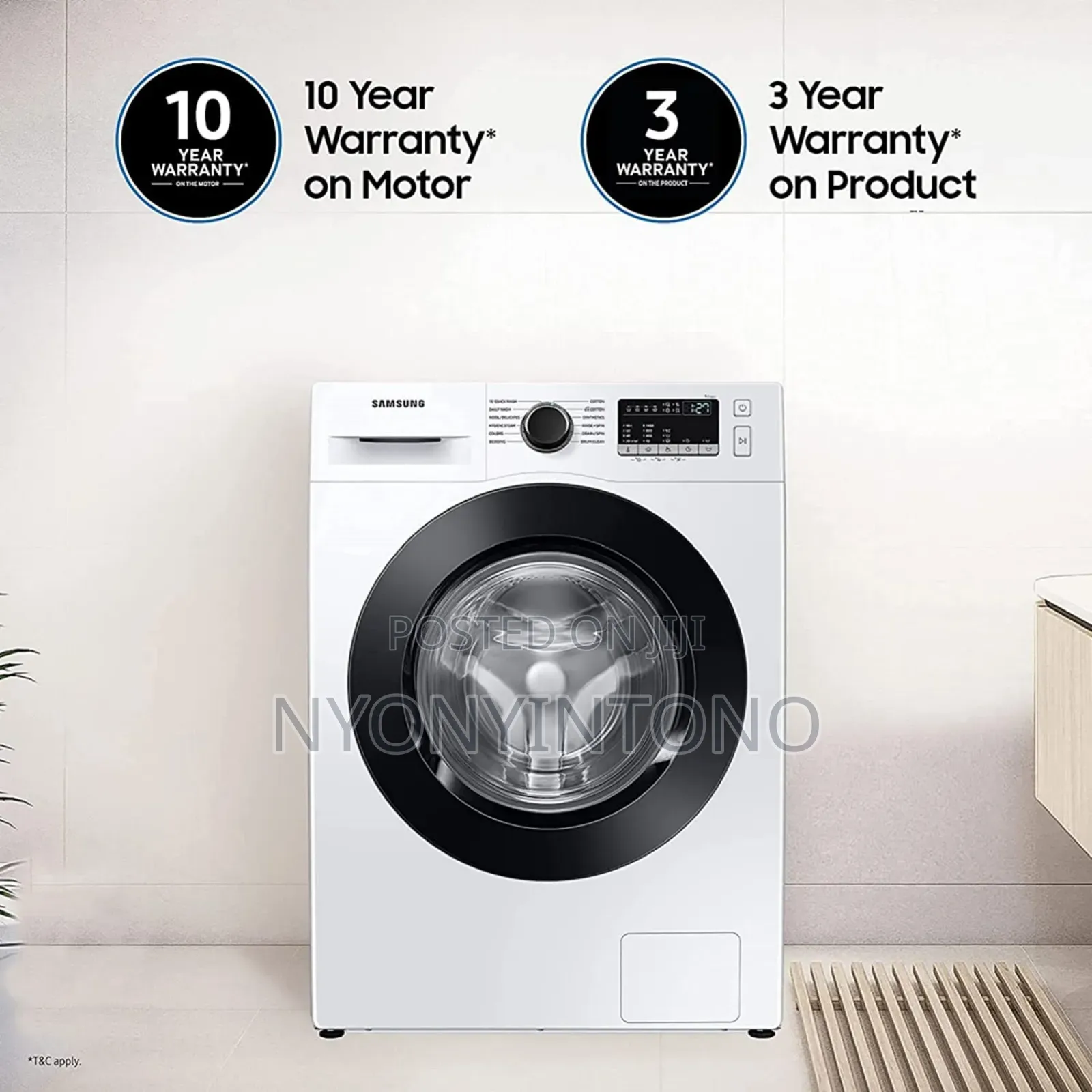 Samsung 8kg Fully Automatic Front Loader Washing Machine