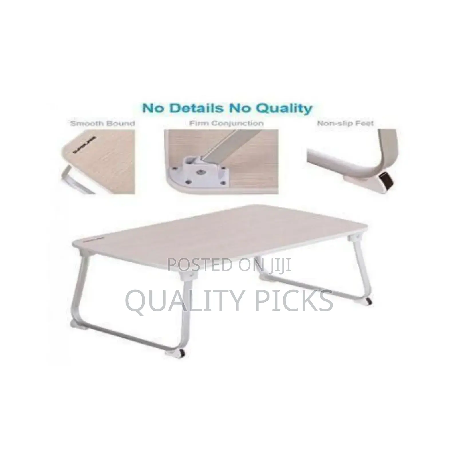 Folding Laptop Table – Adjustable Desk for Bed, Couch Study.