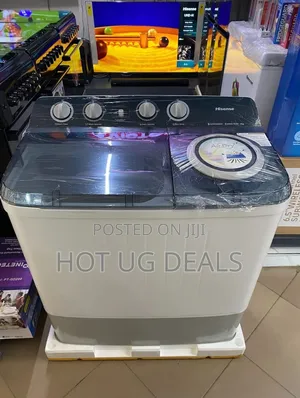 Hisense 10kg Twin Tub Washing Machine - White 