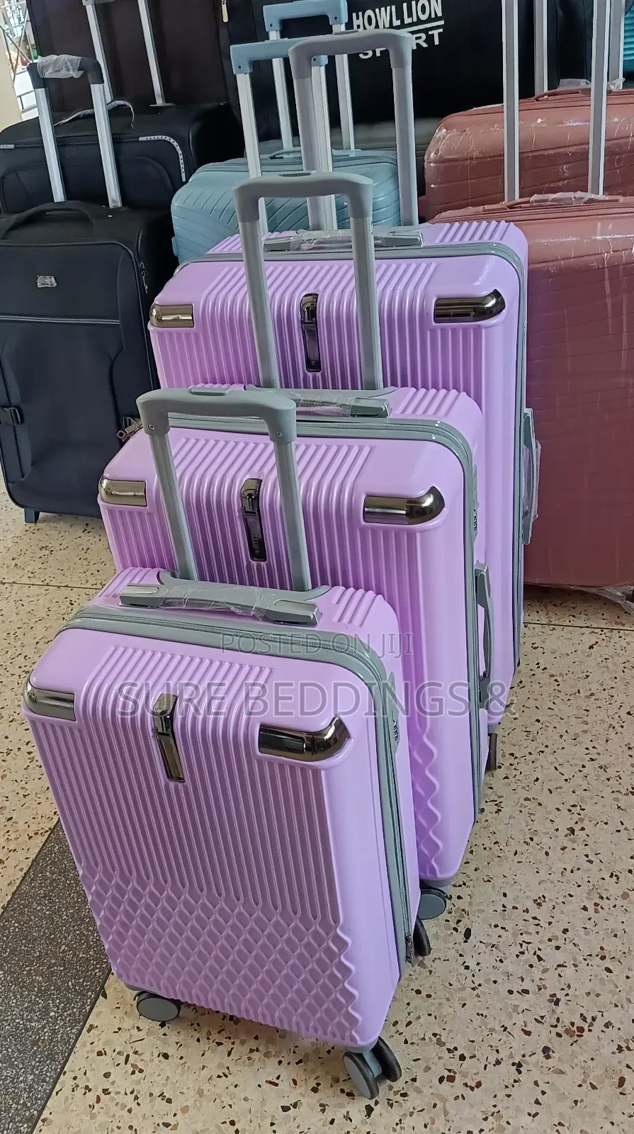 Boho Plastic Suitcases