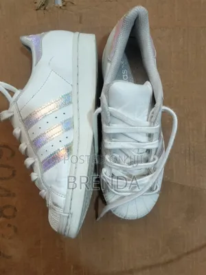 White Adidas Superstar Sneakers