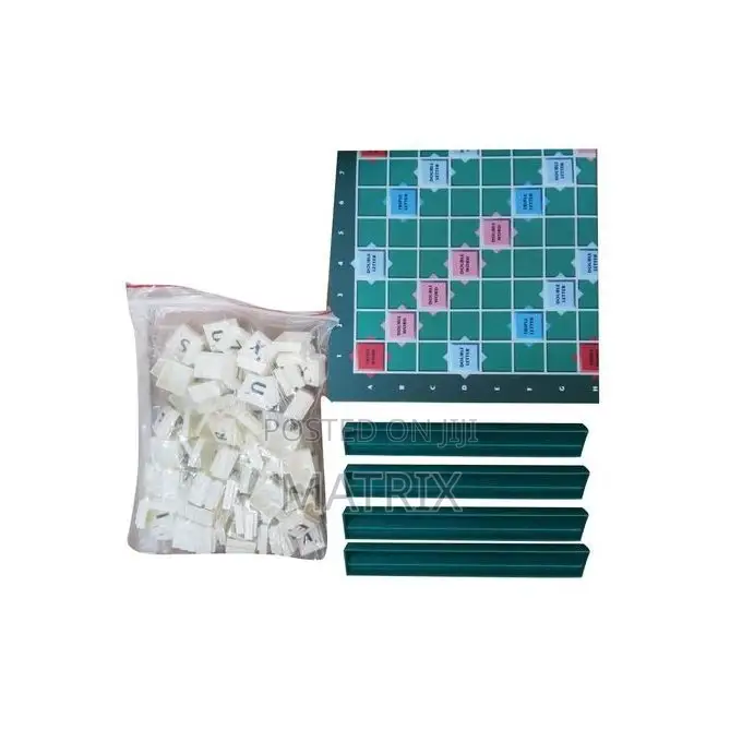 Scrabble Educational Board Game for Kids and Adults -Multicolor