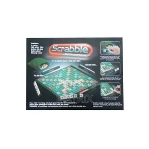 Scrabble Educational Board Game for Kids and Adults -Multicolor