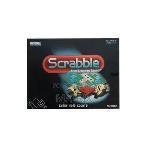 Scrabble Educational Board Game for Kids and Adults -Multicolor