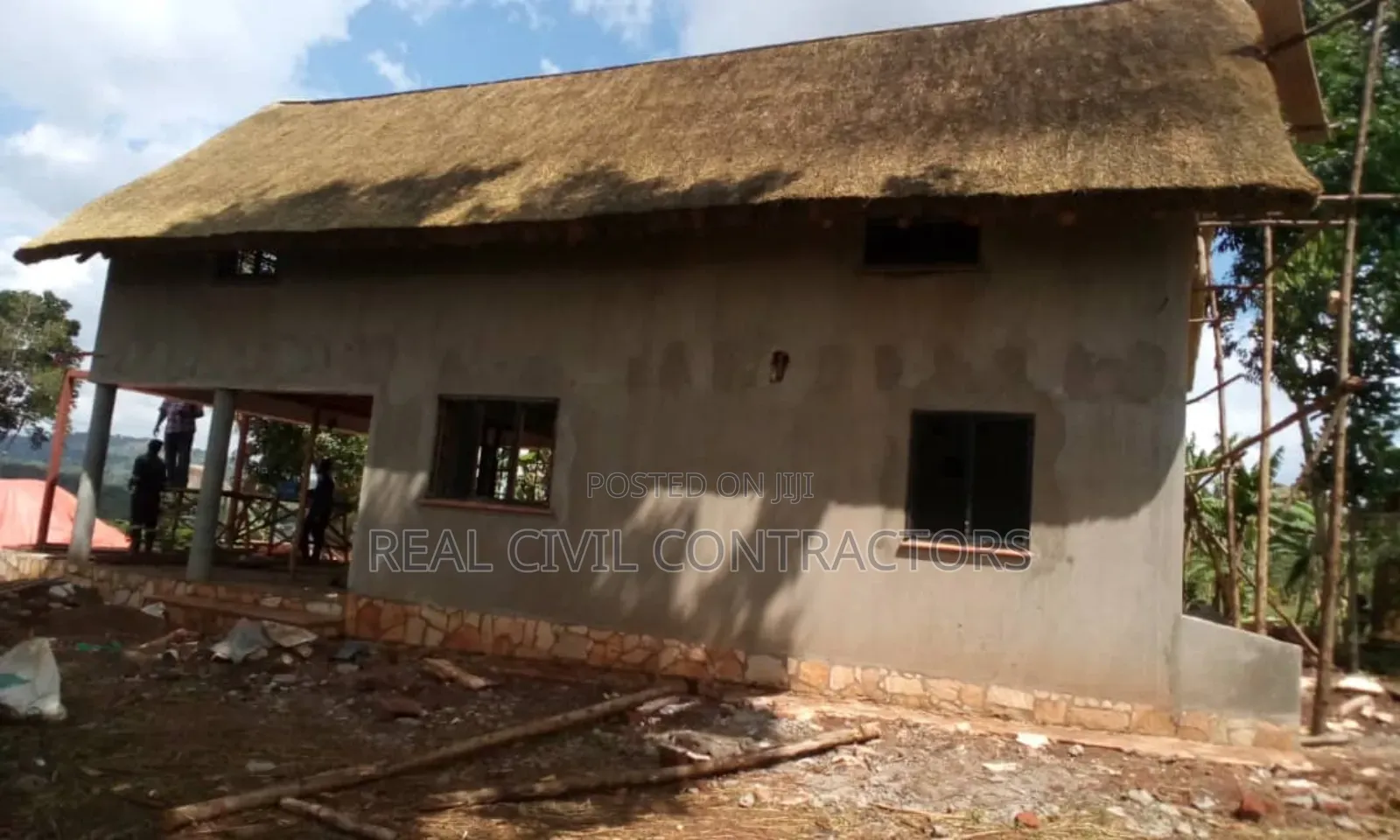 Grass Thatched Houses