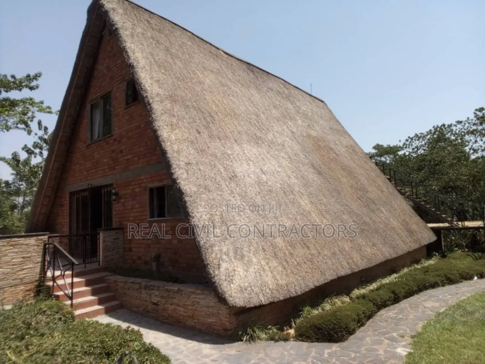 Grass Thatched Houses