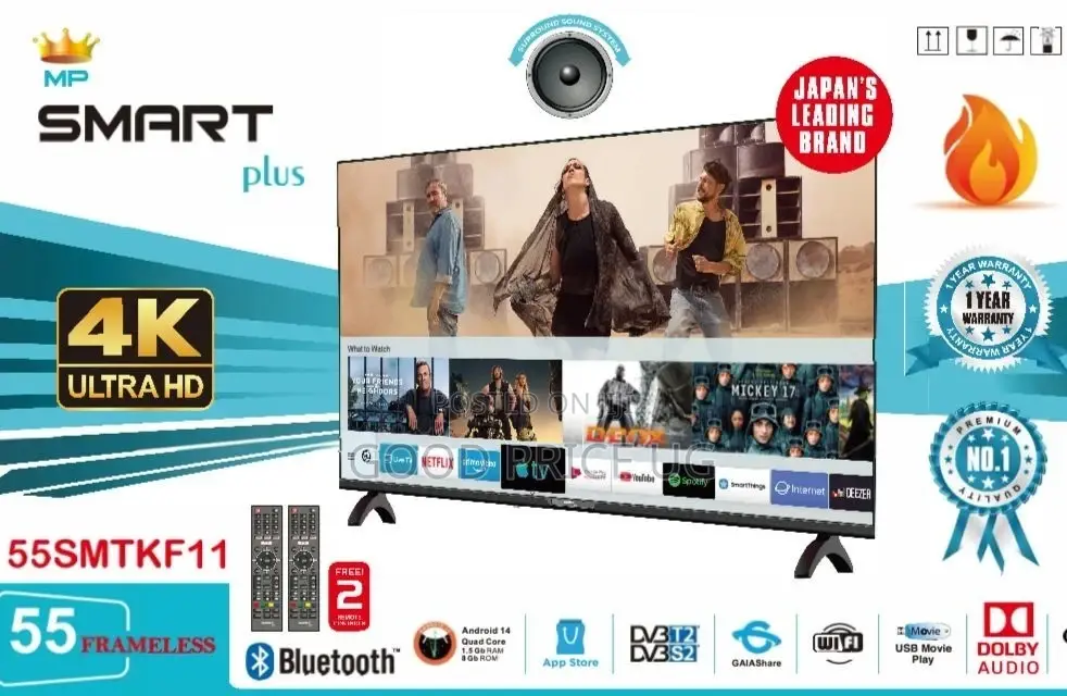 55” Smart Vga Dolby Sound
