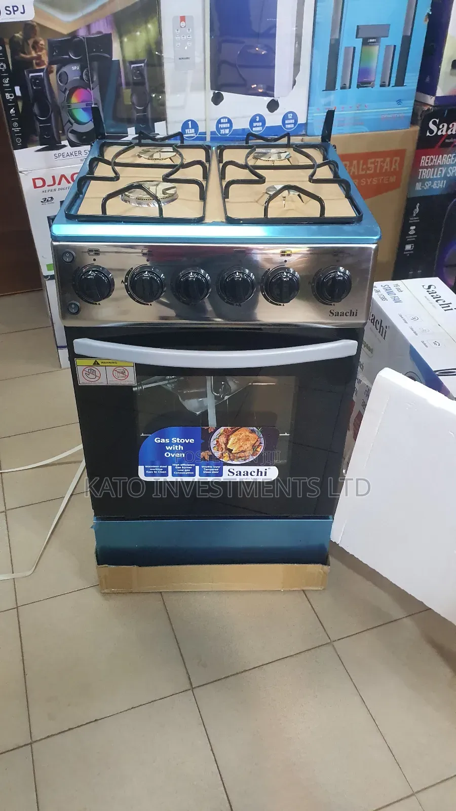 Saachi Full Gas Standing Oven