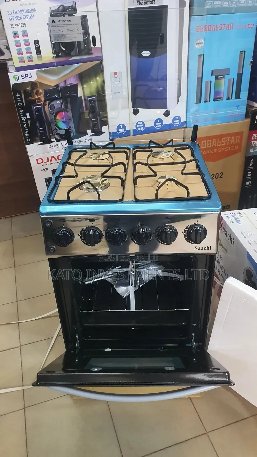 Saachi Full Gas Standing Oven