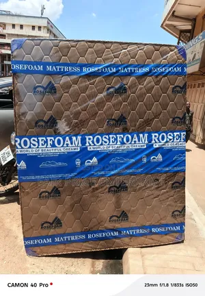 5x6 By6 Inches Rose Foam Mattress High Density