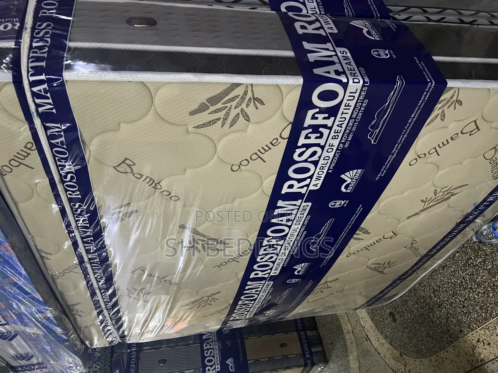 Spring Mattress Rose Foam Type