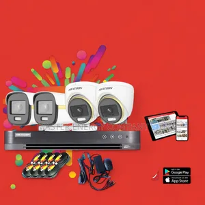 4 Channel CCTV Cameras Full Kit Gohur