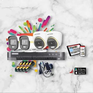 4 Channel CCTV Cameras Full Kit Kifas