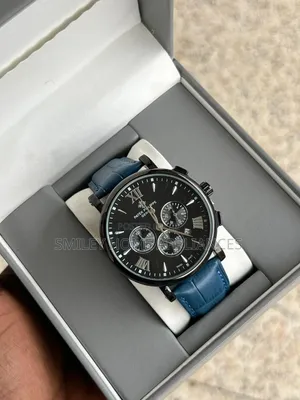 Men's Original Patek Philippe Classy Analog Leather Strapped Watch