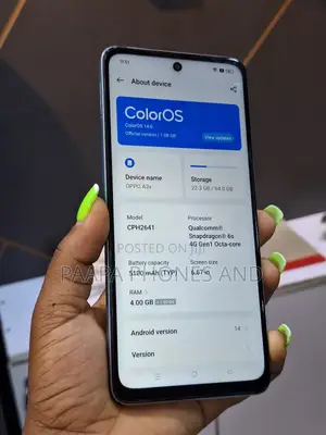 Oppo A3x 64 GB Blue